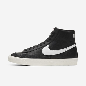 Basket Montante Nike Blazer Mid '77 Vintage Noir 8962-147 Black/Sail/Sail Homme | RJG-64885899